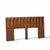 Tobago Mid Century King Headboard This headboard measures: 80 wide x 3.25 deep x 44 inches high Good Vintage Condition -...