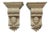 Antique Large Architectural Corbel Wall Brackets- a Pair For Sale