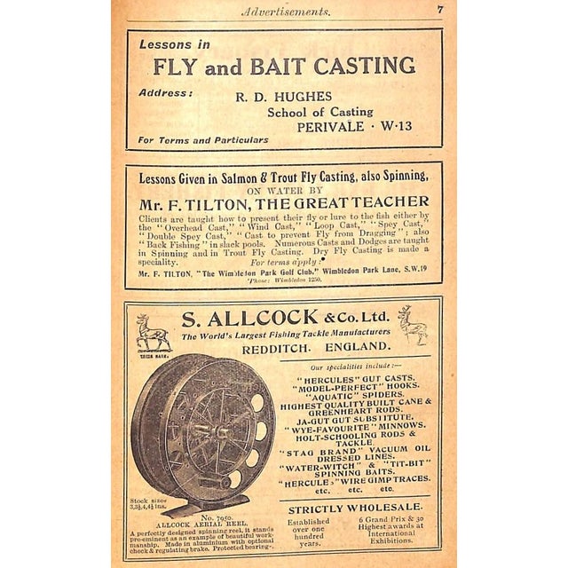 White "The Angler's Diary and Tourist Fisherman's Gazetteer" 1921 Sheringham, h.t. For Sale - Image 8 of 12