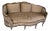 Vintage French Style 8-Legged Sofa . For Sale