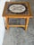 Wood Oak Tile End Table With Inset Ceramic Top Danish Mid-Century Modern 1960s For Sale - Image 7 of 11