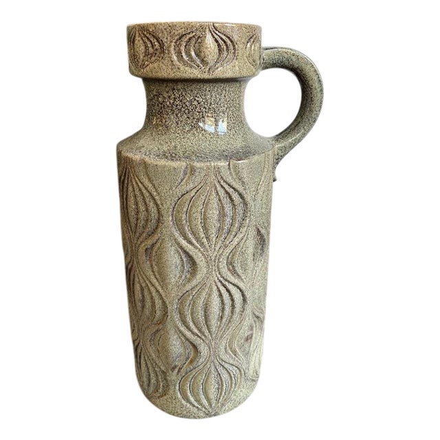 Large Ceramic Onion Vase from Scheurich, West Germany For Sale
