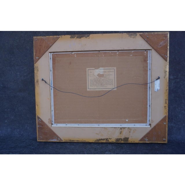 Joe Duncan Gleason - Desert Palm Springs - Oil on Board For Sale In Los Angeles - Image 6 of 6