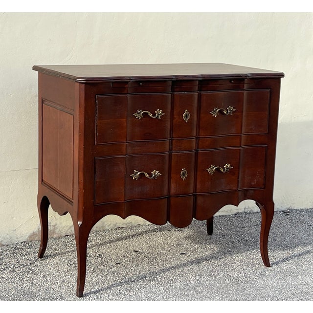 Solid built provincial chest of Two drawers This chest has minor wear, has a lot of storage space Dimensions: 40 'Width x...