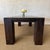 Beam Style Reclaimed 96” Pine Dining Table in Dark Walnut Finish For Sale In Los Angeles - Image 6 of 11