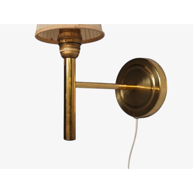 Abo Randers, Danish Modern, Wall Sconces, Brass, Denmark, 1980s For Sale - Image 11 of 13