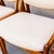 Vamo Sonderborg 1960s Restored Arne Vodder Ella Dining Chairs in Teak & Edelman Leather, Danish Mid Century Modern For Sale - Image 4 of 14