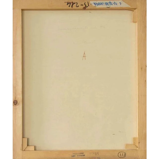 1970s Alberto Gallerati, Bombardment with Tea, Oil on Canvas, 1970s For Sale - Image 5 of 6