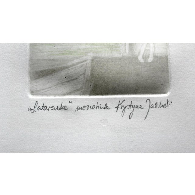 Krystyna Jaszke, A Lantern, 2001, Etching For Sale - Image 4 of 6