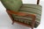 Danish Modern Lounge Chair in Beech and Green Wool by Fritz Hansen, 1940s For Sale - Image 15 of 18