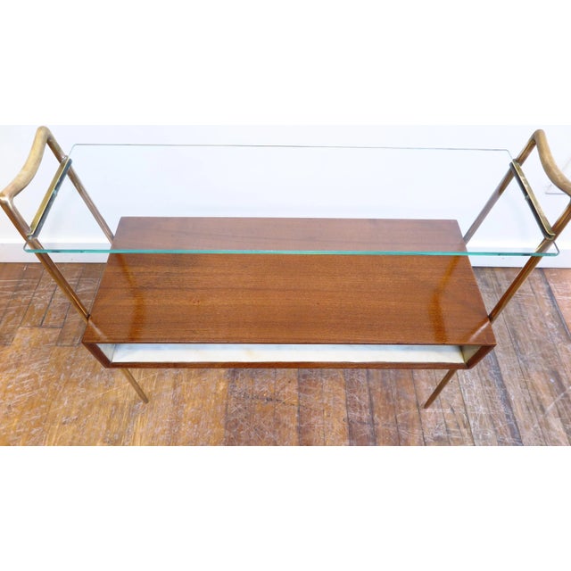 Italian Tiered Side Table For Sale - Image 4 of 13