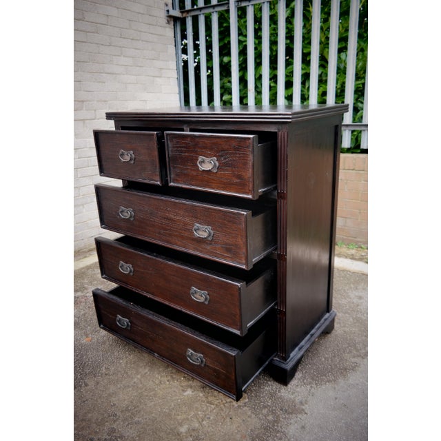 Vintage Chest of Drawers in Teak from Lombok, 2010s For Sale - Image 11 of 13
