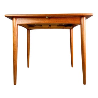 Mid-Century Dining Table in Teak from Carlsson & Co., 1950s For Sale