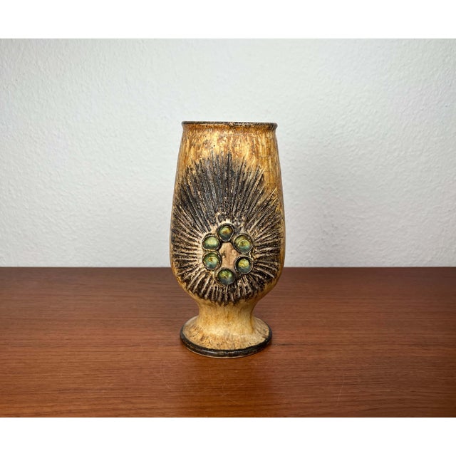 Mid-Century Modern Danish Studio Pottery Vase by Jette Hellerøe, 1960s For Sale - Image 10 of 17