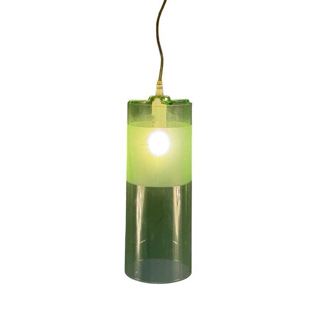 Easy Pendant Lamp in Green Plastic by Ferruccio Laviani for Kartell For Sale - Image 9 of 9