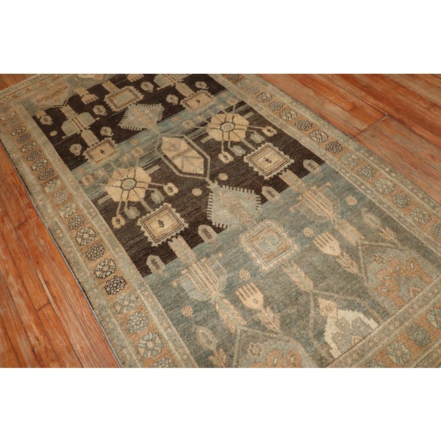 Tribal mid-20th Century Vintage Kurd Bidjar Rug rug no. 31760 size 4' 2" x 7' 11" (127 x 241 cm)