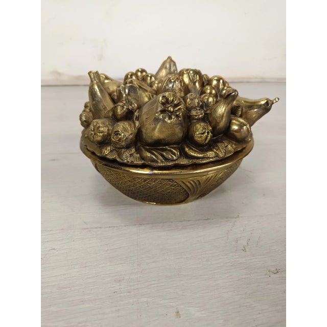 1970s Ice Bucket with Golden Fruit Salad by Mauro Manetti, 1970s For Sale - Image 5 of 15