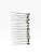 Elevate your next dinner party or grilling experience with this extraordinary, comprehensive set of 16 handcrafted Mid-...