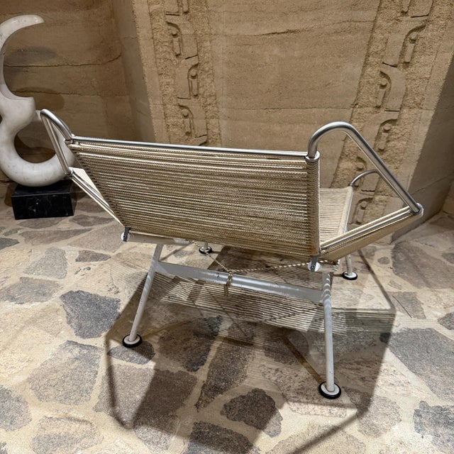 Hans J Wegner Flag Halyard Chair, 1950 Mid Century Danish Modern For Sale - Image 9 of 12