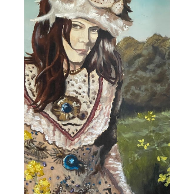 Folk Art 1960s 'El Libertine De Natalia' y Juan Gomez For Sale - Image 3 of 5