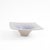 Vintage Japanese Ikebana Vase Purple-to-White Gradient Ceramic Suiban For Sale - Image 10 of 13