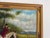 Large Vintage Oil Painting English Fox Hunt Horses Hounds Hunting Scene Art For Sale - Image 4 of 15