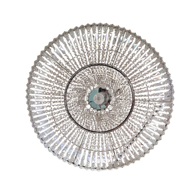 Traditional Chandelier in Strass Crystal, Spain, 1970s For Sale - Image 3 of 18