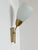 Gold Mid-Century Brass and Glass Wall Light from Kamenicky Senov, 1970s For Sale - Image 8 of 9