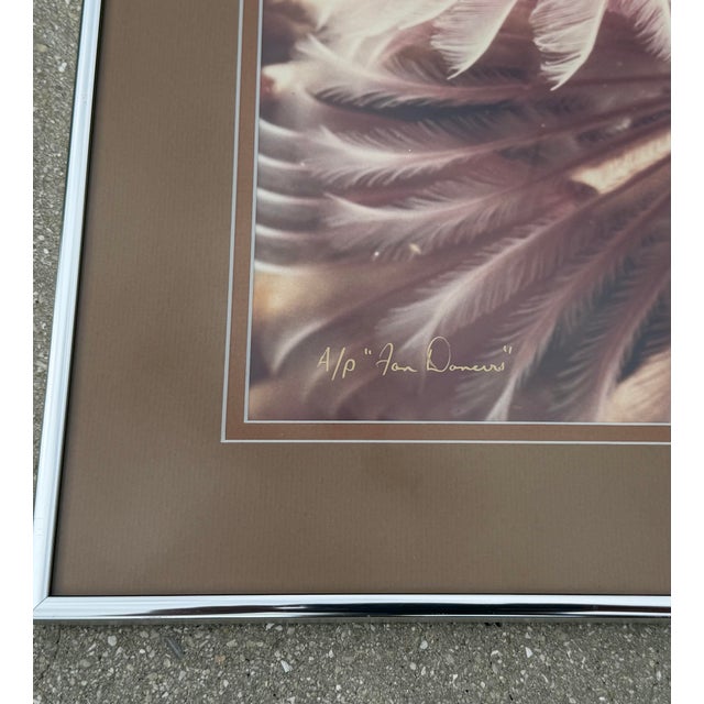 David Waselle “Fan Dancers” Signed Artist Proof Underwater Photograph For Sale In Naples, FL - Image 6 of 10