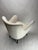 1950s Perla Lounge Chairs in White Fabric by Guglielmo Veronesi, Italy, 1950s, Set of 2 For Sale - Image 5 of 9