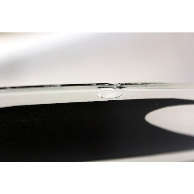 Large Vintage Czechoslovakian Opaline Glass Pendant Lights, 1970s, Set of 2 For Sale - Image 9 of 18