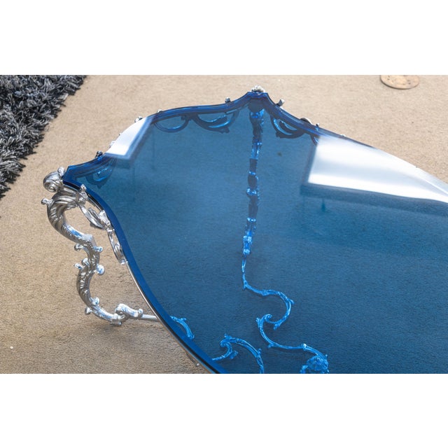 A Maison Charles "Regence" coffee table. This gorgeous French coffee table is handmade by Parisian brand Maison Charles, a...