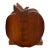 Midcentury Rustic Wooden Apple Napkin Holder For Sale