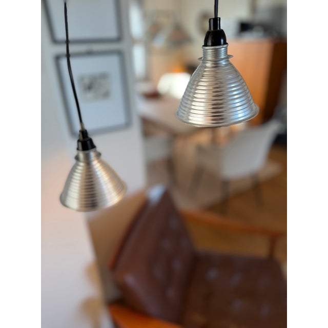 Grasl Vulgaris Pendant Lamps by Jan Roth for Ingo Maurer Design M, 1973, Set of 2 For Sale - Image 12 of 16