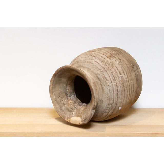 Wood Large North Indian Antique Pot For Sale - Image 7 of 9