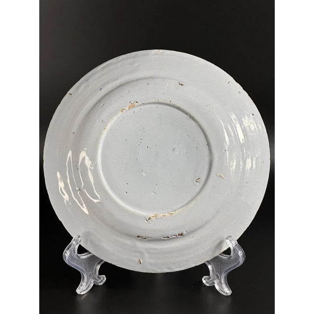Dutch Delft Charger, 1750-1780 For Sale - Image 6 of 7