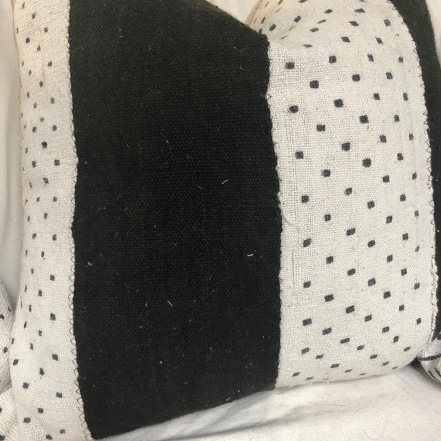 African Mud Cloth Custom Pillow For Sale - Image 4 of 10