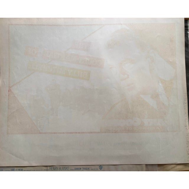 The Iron Mistress 1950s Movie Poster Numbered Lithograph