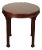 Colony Furniture Chippendale Style Round Mahogany Side Table For Sale