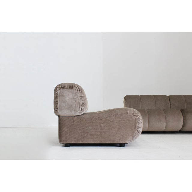 Textile Vintage Italian Modular Sofa by Giuseppe Munari, Italy, 1970s, Set of 5 For Sale - Image 7 of 15