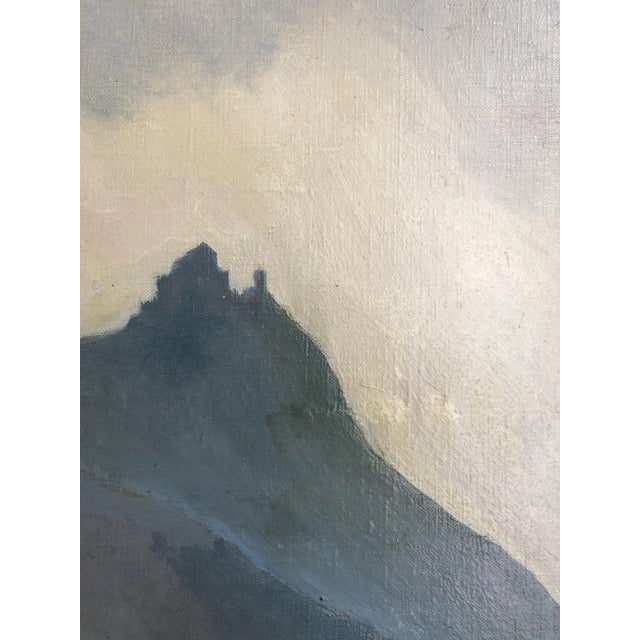 Benjamin II Vautier, Eglise de Saint Pietro, Avigliana, 1926, Oil on Canvas, Framed For Sale - Image 7 of 13