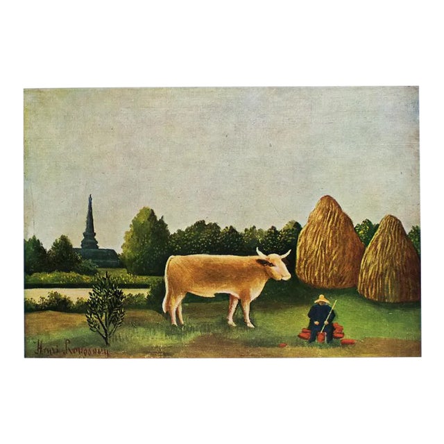 1930s After Henri Rousseau, "The Surroundings of Paris", First Edition Swiss Lithograph For Sale