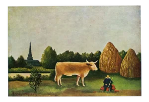 1930s After Henri Rousseau, "The Surroundings of Paris", First Edition Swiss Lithograph