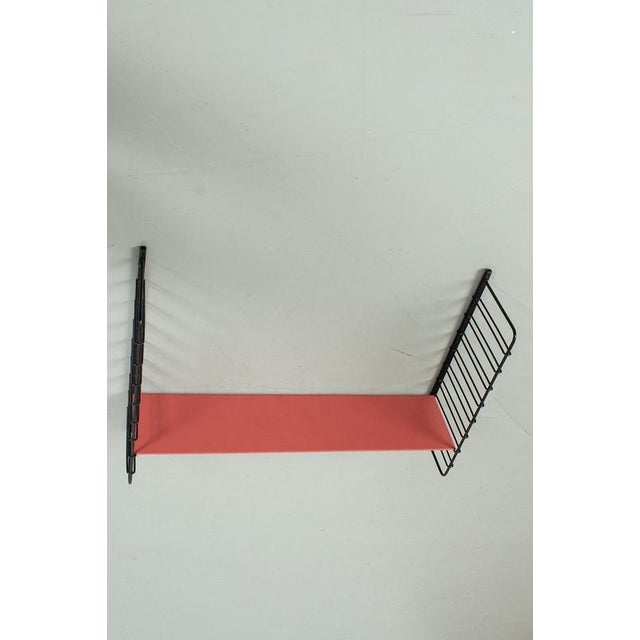 Vintage Brown Wall Shelf For Sale - Image 3 of 7