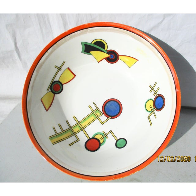 Art Deco Art Deco Decorative Porcelain Bowl Antique 1920s' For Sale - Image 3 of 6