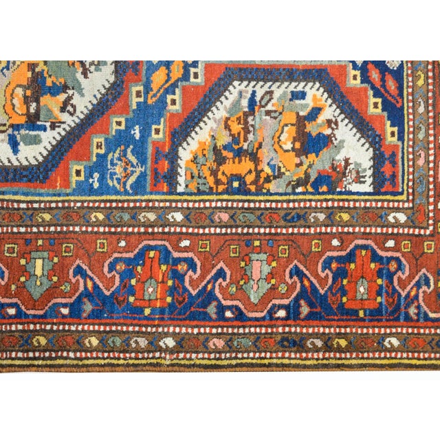Early 20th Century Bakhtiari Rug For Sale In Chicago - Image 6 of 10
