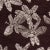 Contemporary SAMPLE - Schumacher x Caroline Z Hurley Hibiscus Fabric In Plum For Sale - Image 3 of 4