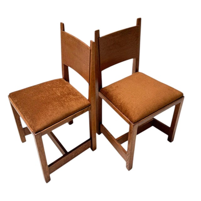 Art Deco Side Chairs by Hendrik Wouda for Pander, 1924, Set of 2 For Sale - Image 14 of 15