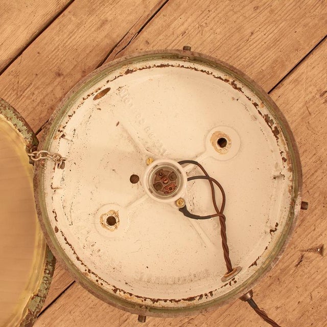 Antique French Parisian Wall Lamp from Holophane For Sale - Image 7 of 10