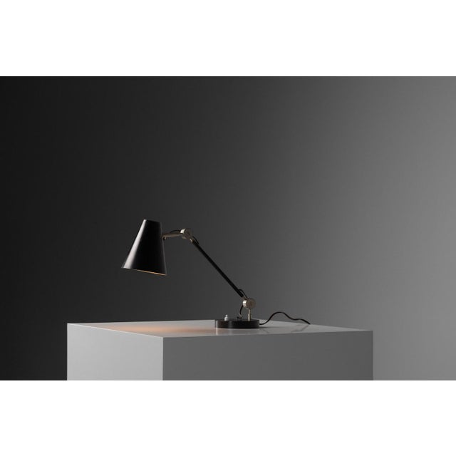 1950s Adjustable Table Lamp Model 249 attributed to Tito Agnoli for Oluce, Italy, 1956 For Sale - Image 5 of 14